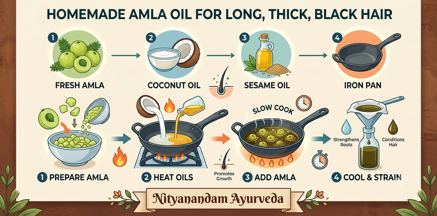 Transform Your Hair Care Routine with 100% Pure Herbal Hair Oil! 